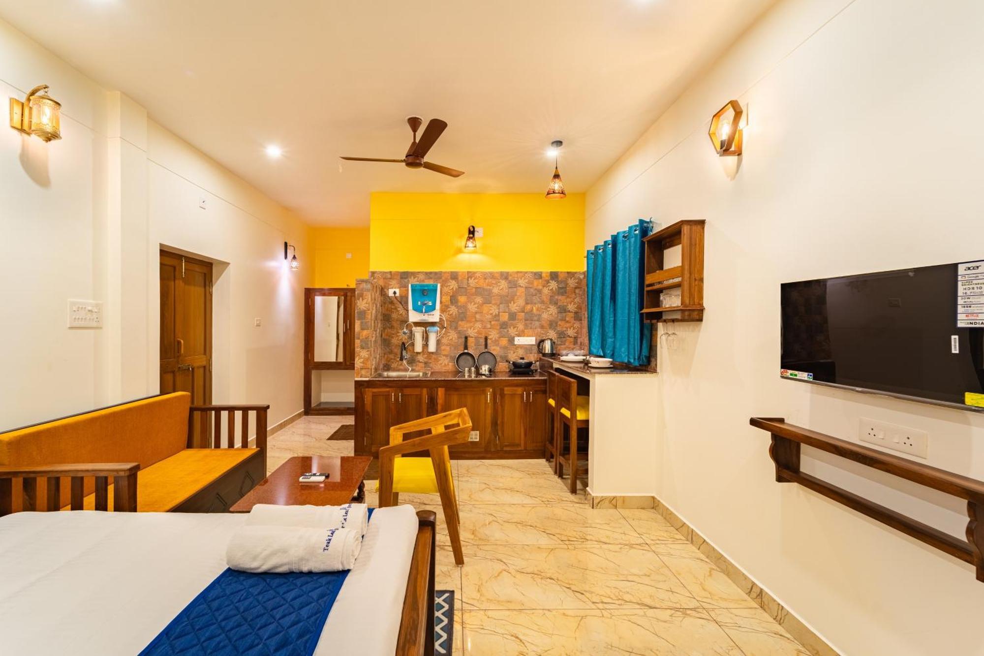 Teak Leaf Gateway Villa With Swimming Pool Indoor Games Kalapettai ภายนอก รูปภาพ