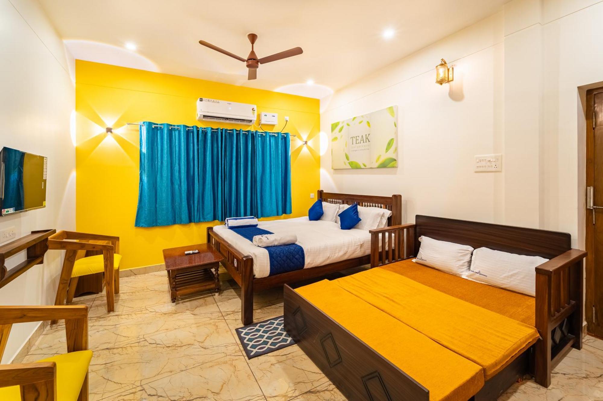 Teak Leaf Gateway Villa With Swimming Pool Indoor Games Kalapettai ภายนอก รูปภาพ